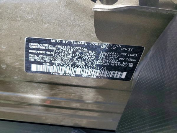 2024 SUBARU FORESTER Wilderness