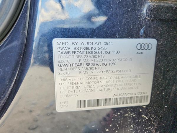 2014 AUDI Q5