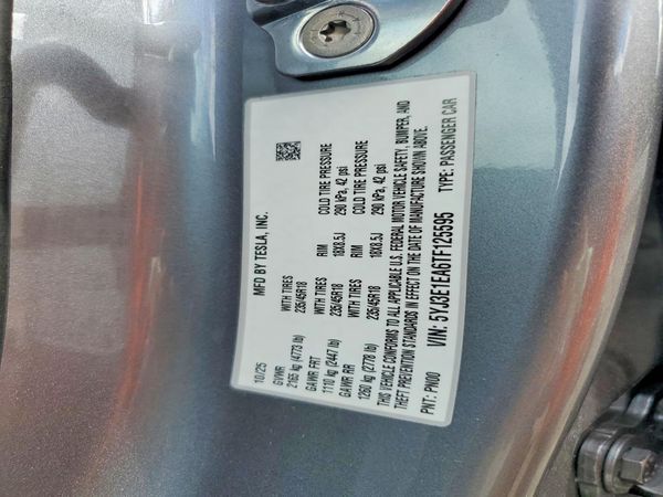 2026 TESLA MODEL 3
