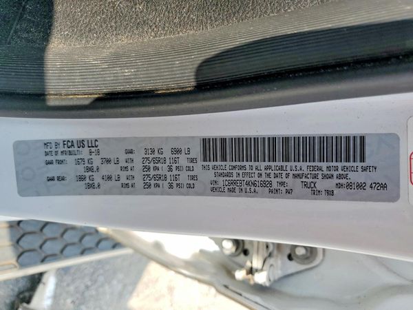 2019 RAM 1500