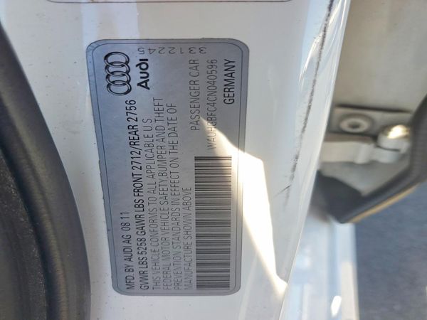 2012 AUDI A6 quattro Prestige