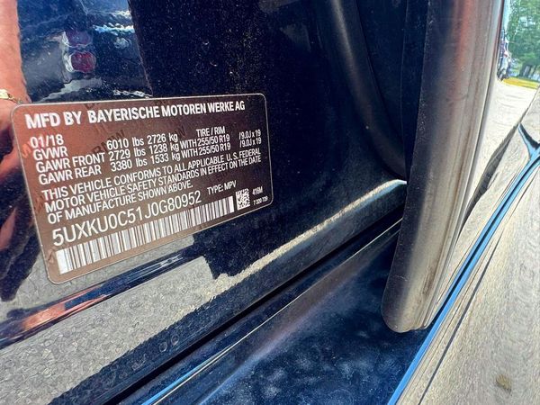 2018 BMW X6 sDrive35i