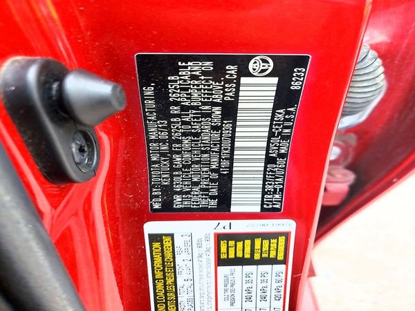 2013 TOYOTA CAMRY