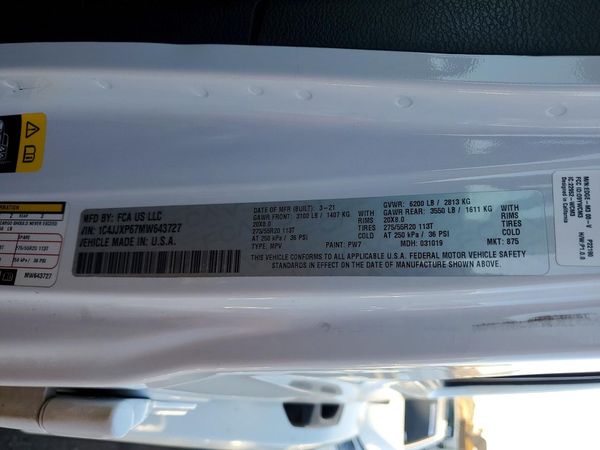 2021 JEEP WRANGLER UNLIMITED SAHARA 4XE
