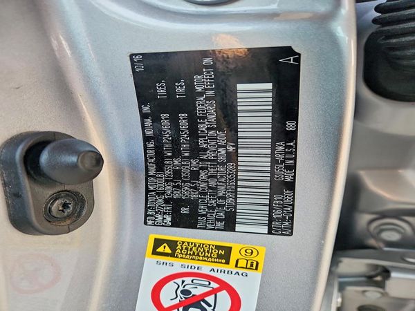 2016 TOYOTA HIGHLANDER Base/Hybrid