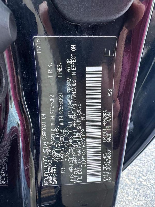 2017 LEXUS LX 570