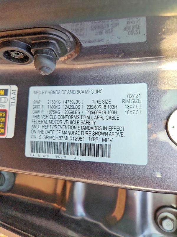 2021 HONDA CR-V EX-L