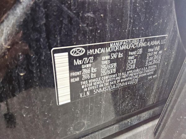 2022 HYUNDAI SANTA FE SEL