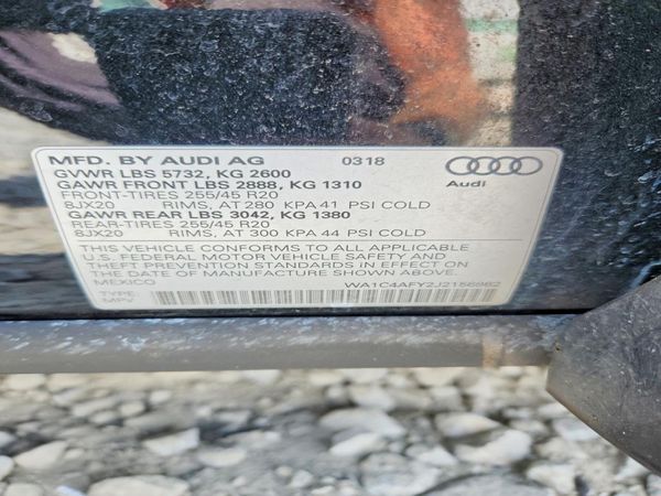 2018 AUDI SQ5