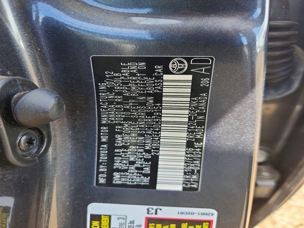 2013 TOYOTA COROLLA