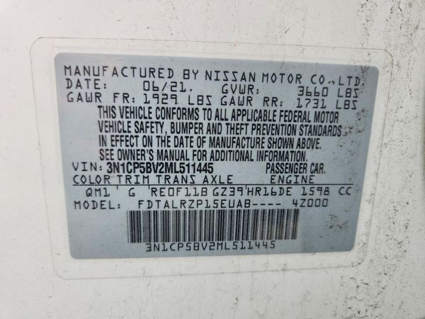 2021 NISSAN KICKS