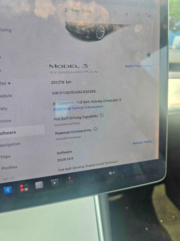 2019 TESLA MODEL 3