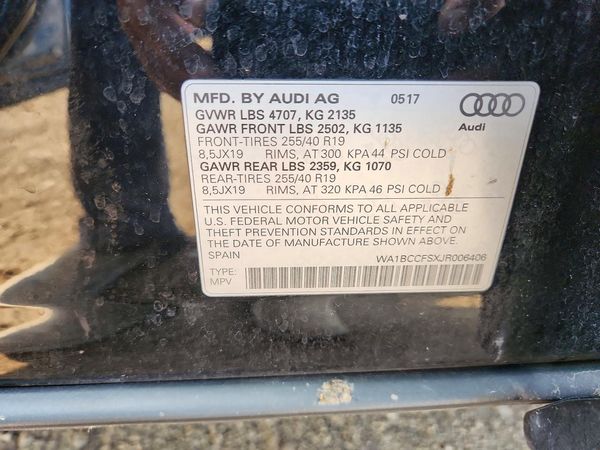 2018 AUDI Q3 Premium, Sport Premium