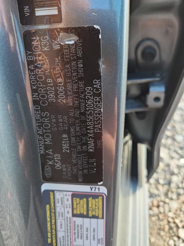 2014 KIA FORTE LX, EX
