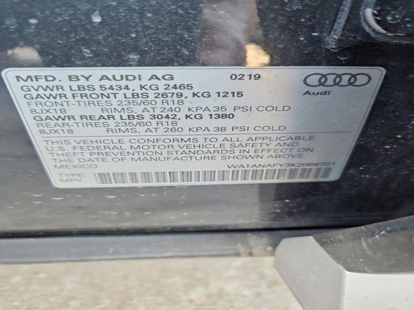 2019 AUDI Q5 quattro Premium