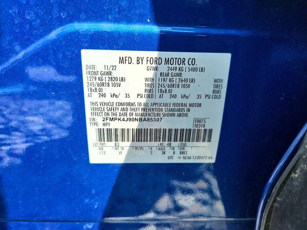 2022 FORD EDGE SEL