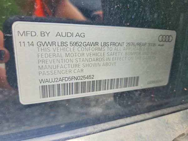 2015 AUDI A8