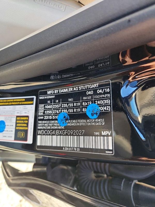 2016 MERCEDES-BENZ GLC GLC300