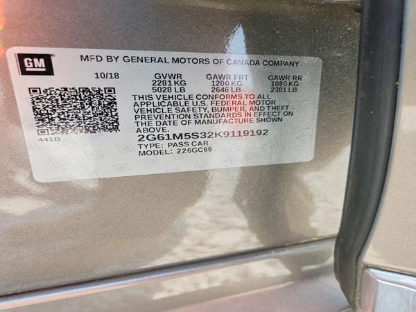 2019 CADILLAC XTS Luxury