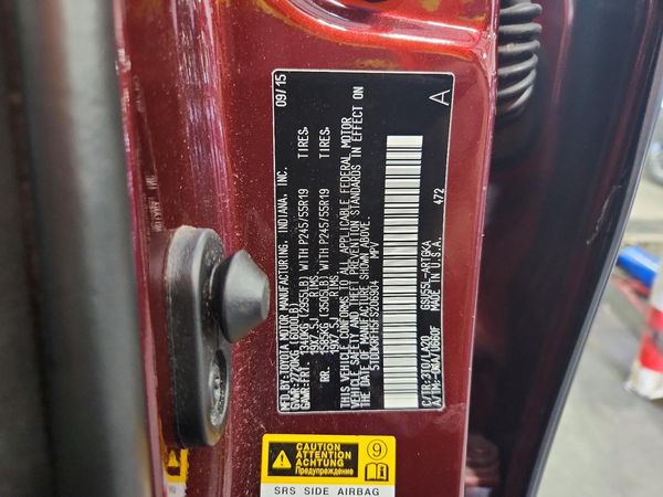 2015 TOYOTA HIGHLANDER Base/Hybrid