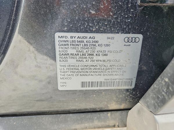 2022 AUDI Q5