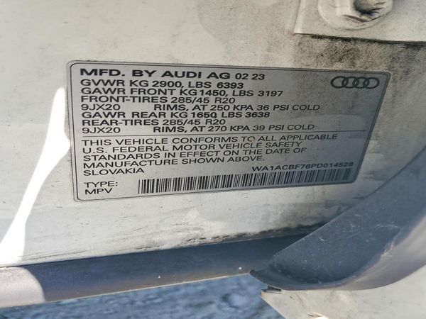 2023 AUDI Q7 quattro Premium