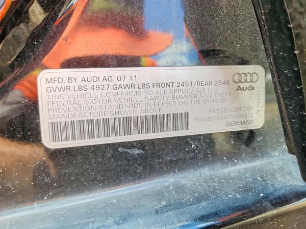 2012 AUDI A4 quattro Premium