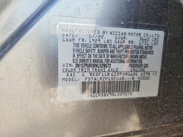 2022 NISSAN KICKS S