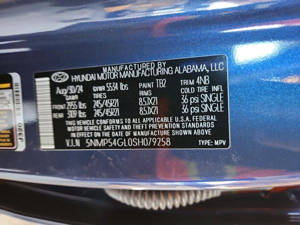2025 HYUNDAI SANTA FE Calligraphy