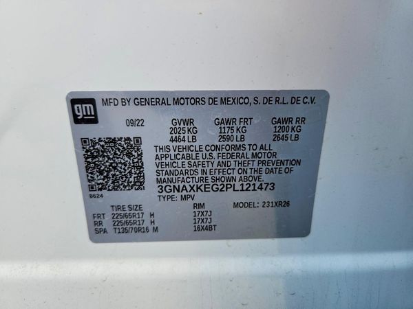 2023 CHEVROLET EQUINOX LT (1LT)