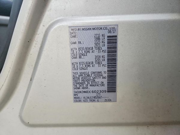 2018 NISSAN PATHFINDER