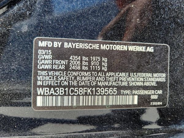 2015 BMW 320 320i