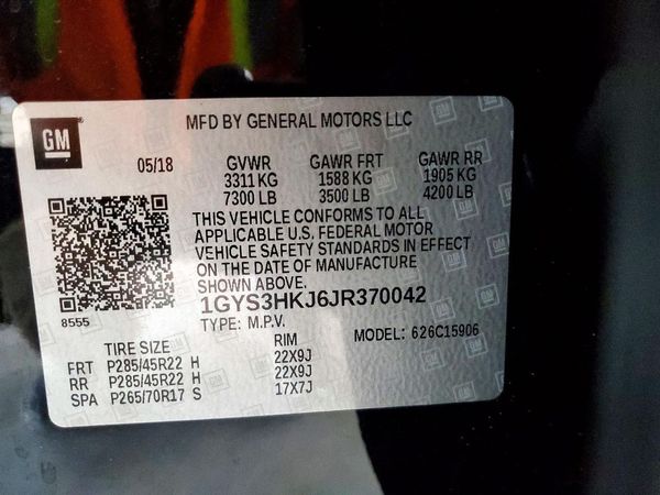 2018 CADILLAC ESCALADE