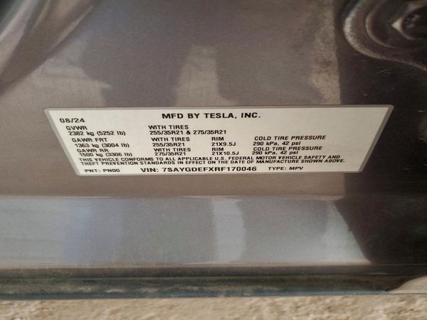 2024 TESLA MODEL Y