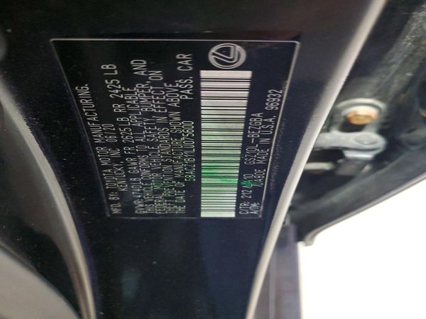 2020 LEXUS ES 350 350 Base
