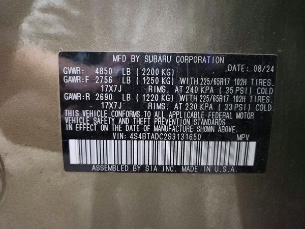 2025 SUBARU OUTBACK Premium