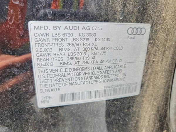 2015 AUDI Q7 Premium