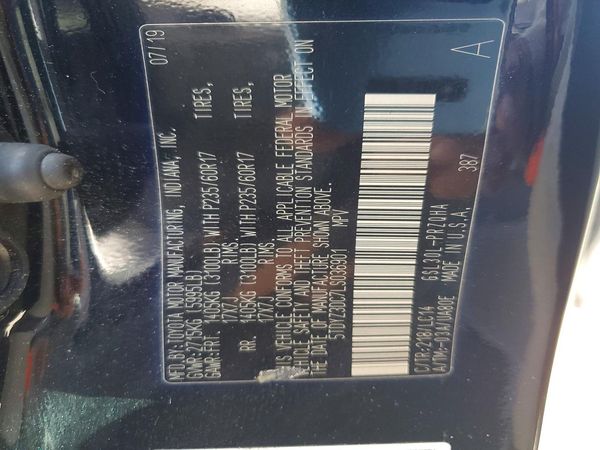 2020 TOYOTA SIENNA Q grade