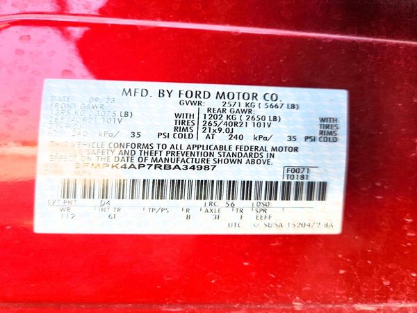 2024 FORD EDGE ST