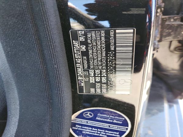 2013 MERCEDES-BENZ C C250