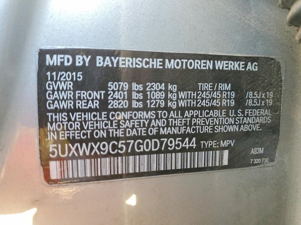 2016 BMW X3 xDrive28i