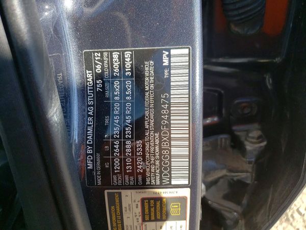 2013 MERCEDES-BENZ GLK GLK350 4-MATIC