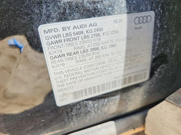 2021 AUDI Q5 quattro Premium Plus