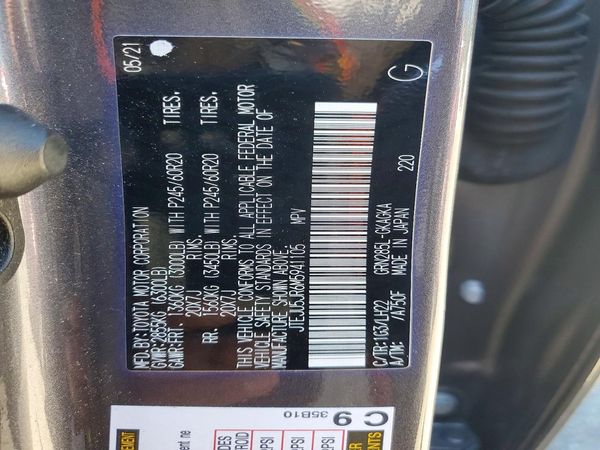 2021 TOYOTA 4RUNNER