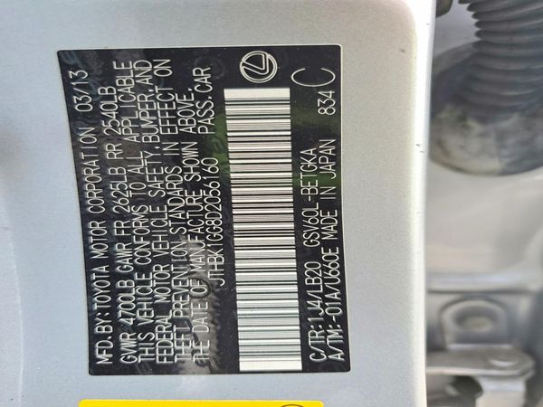 2013 LEXUS ES 350