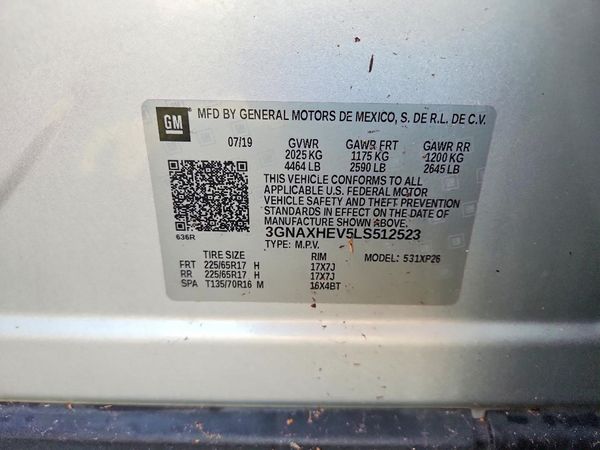 2020 CHEVROLET EQUINOX LS