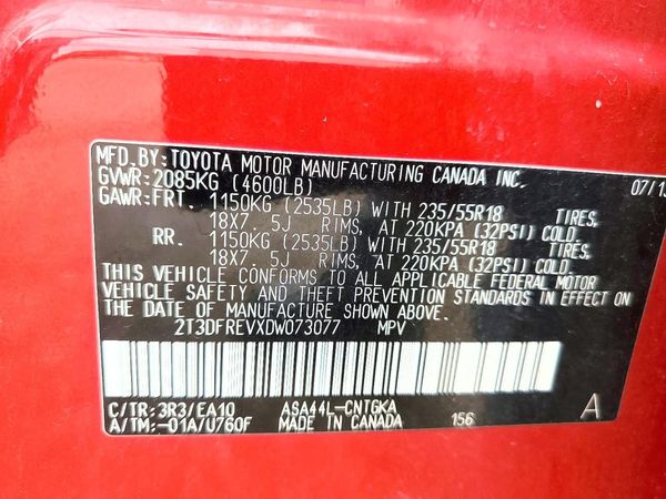 2013 TOYOTA RAV4 High