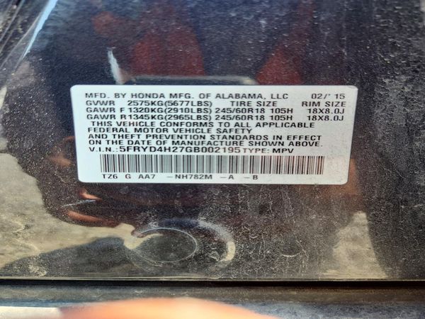 2016 ACURA MDX SH-AWD