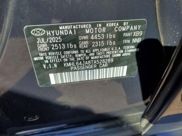 2026 HYUNDAI SONATA