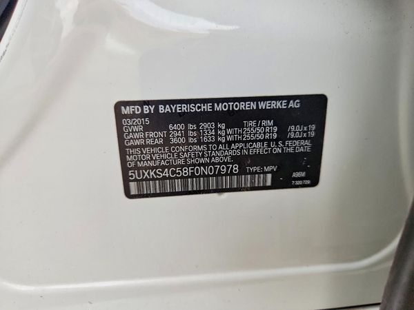 2015 BMW X5 xDrive35d